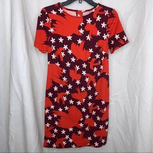 Boden Easy Shift Dress Bird Print